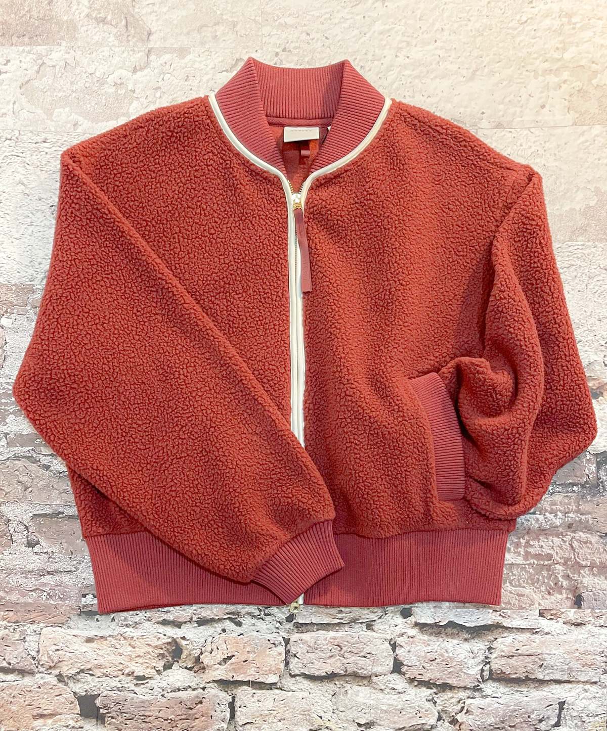 Varley Hansley Fleece Jacket - New Maroon - Image 1 of 1