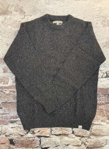 Yardsale Chenille Ripple Knit - Navy/Blue | Garmentory