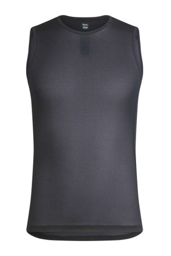 Rapha Lightweight Base Layer Sleeveless Top - Black/Black