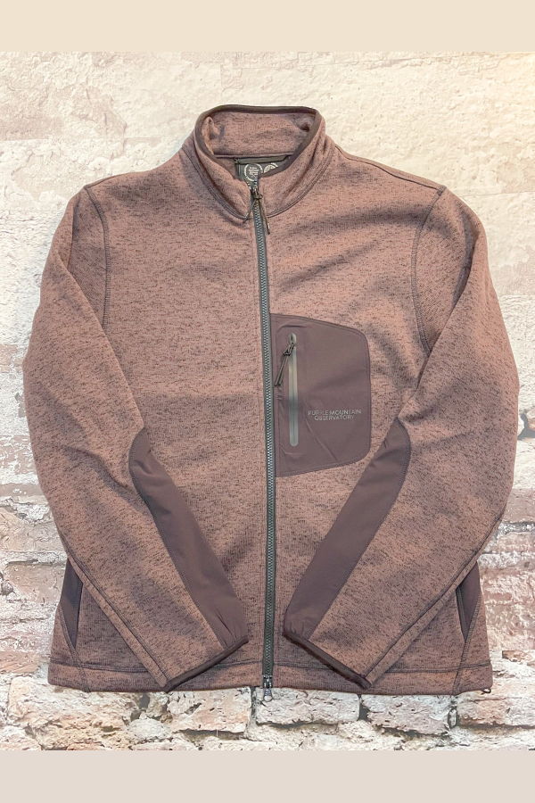 Purple Mountain Observatory Solo Fleck Fleece Jacket