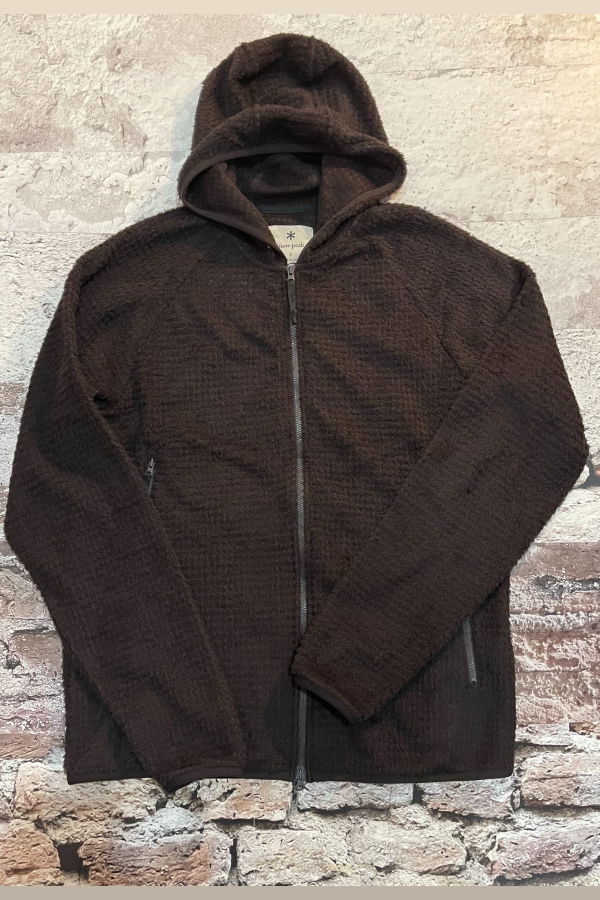 Snow Peak Thermo Control Zip Up Parka - Dark Brown