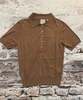 Varley Toni Fine Knit Polo - Deep Sand - Thumbnail 1