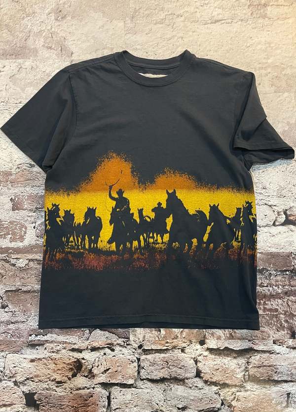 One Of These Days Velvet Morning Tee - Washed Black