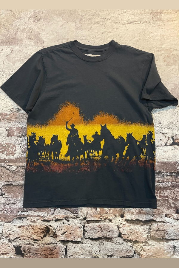 One Of These Days Velvet Morning Tee - Washed Black