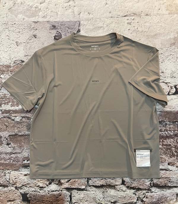 Satisfy AuraLite Tee - Aluminium Satisfy AuraLite Tee - Aluminium