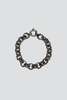 Assembly New York Chunky Textured Oval Link Bracelet - Sterling Silver - Thumbnail 1