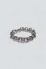 Assembly New York Chunky Textured Oval Link Bracelet - Sterling Silver - Thumbnail 3