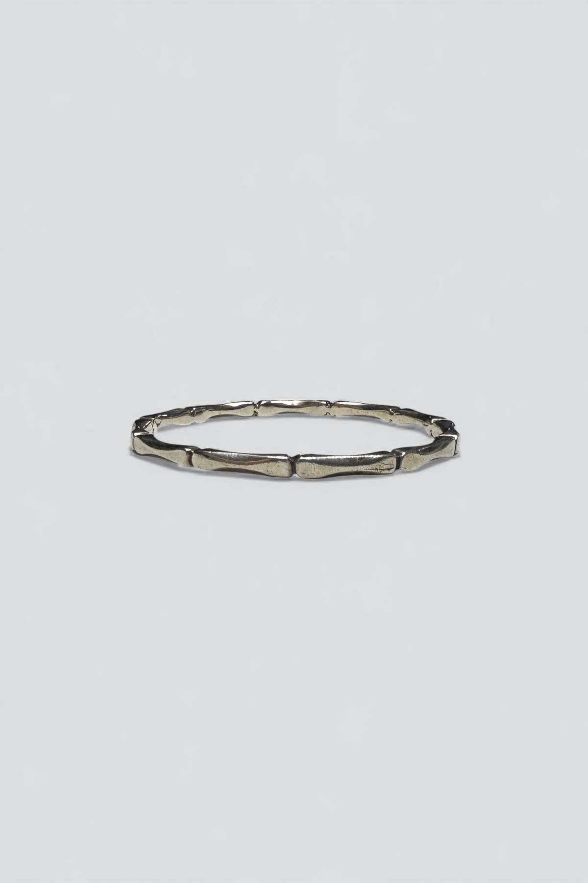 Assembly New York Notched Bangle Bracelet - Sterling Silver - Image 2 of 4