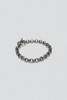Vintage Round Link Toggle Bracelet - Sterling Silver - Thumbnail 3