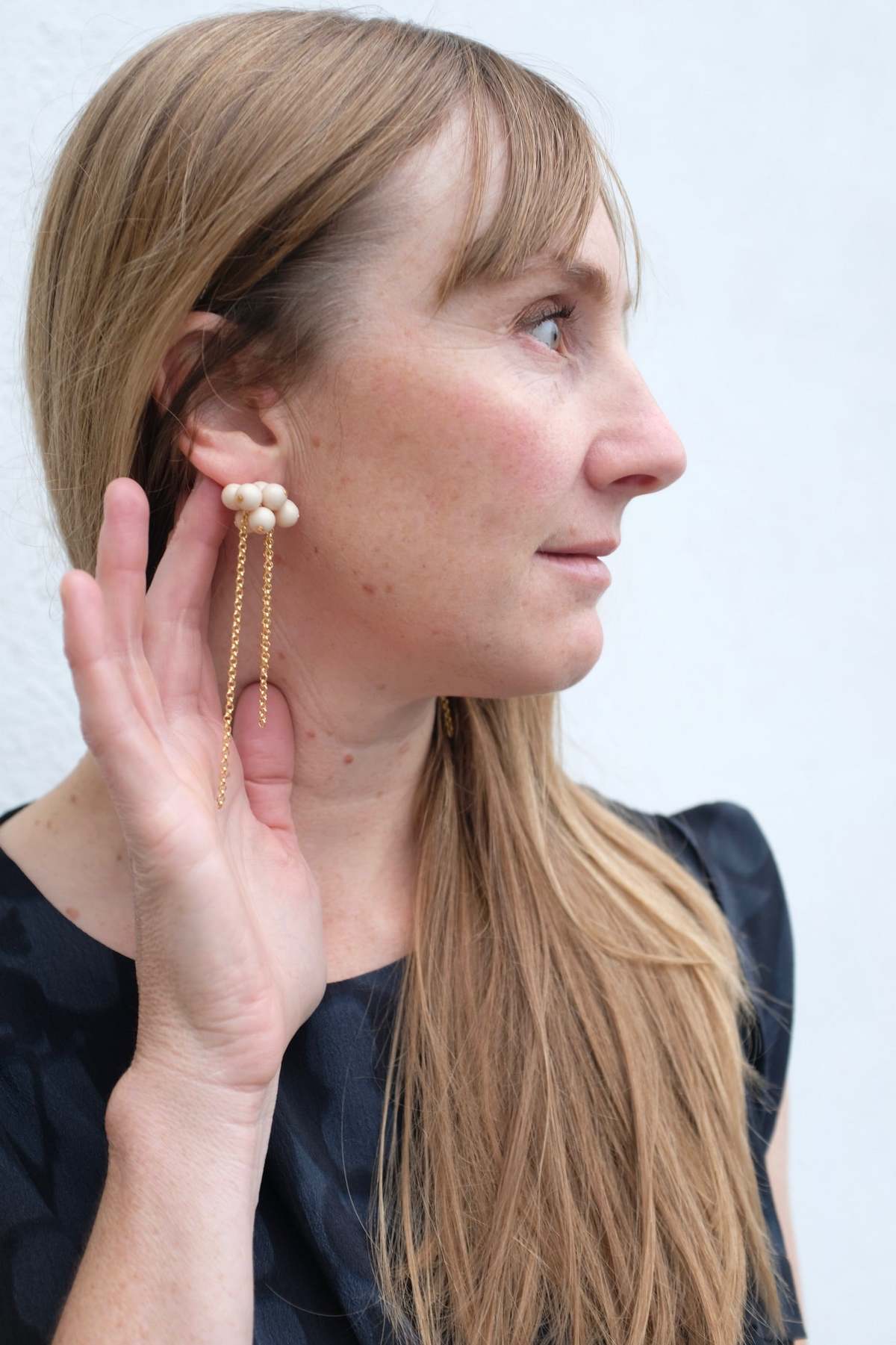 Rachel Comey Bauble Mesh Earrings - Image 2 of 3