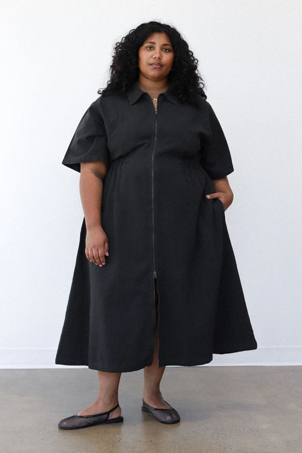 Noble Long Utility Dress - Ash