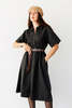 Noble Long Utility Dress - Ash - Thumbnail 2