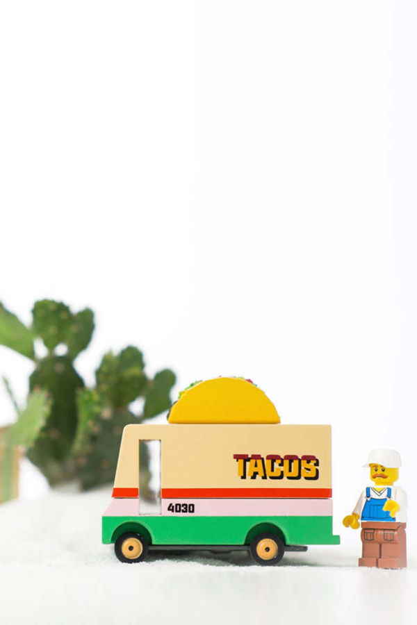 Kids Candylab Taco Truck Toy - Multicolour
