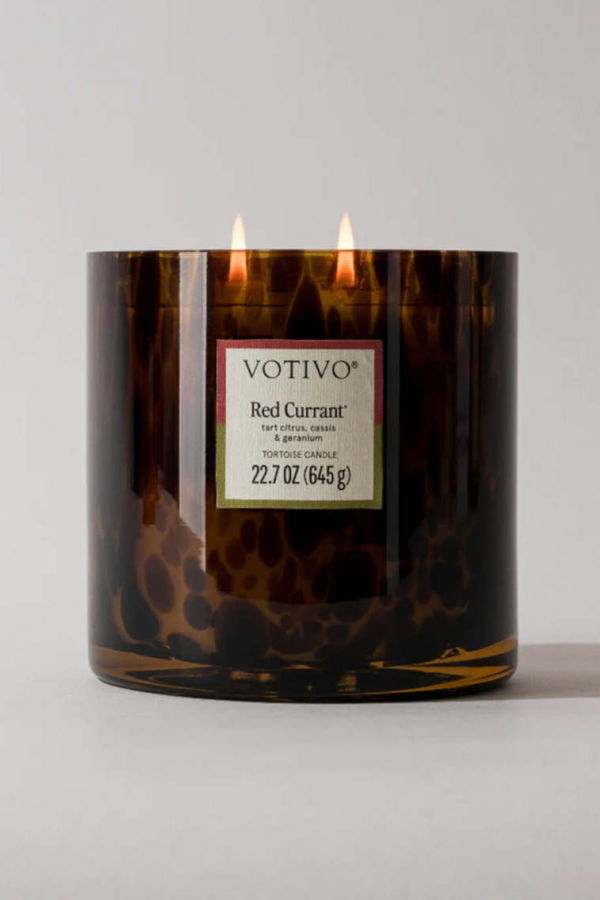 Votivo Tortoise Candle - Red Currant