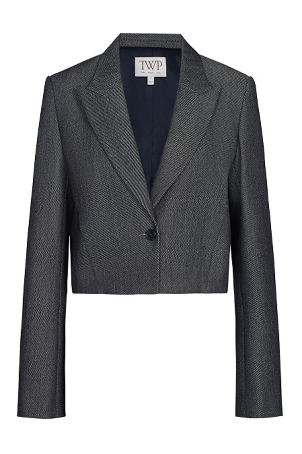 TWP Short Story Blazer - Midnight