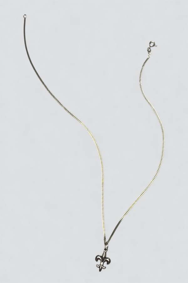 Vintage Fleur Necklace - Sterling Silver