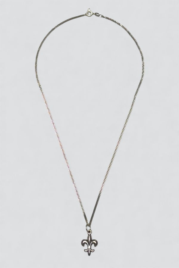 Vintage Fleur Necklace - Sterling Silver