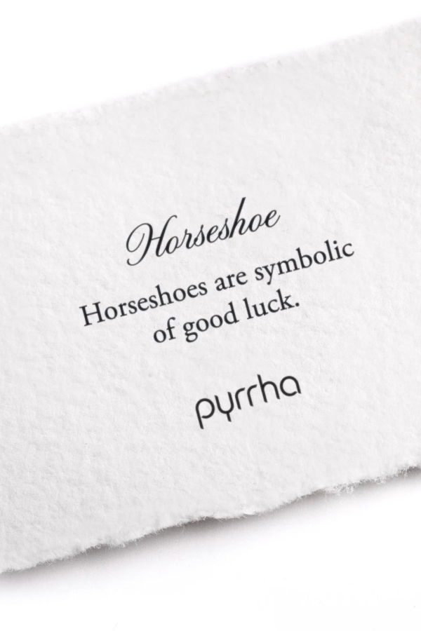 Pyrrha Horseshoe Stud Earrings