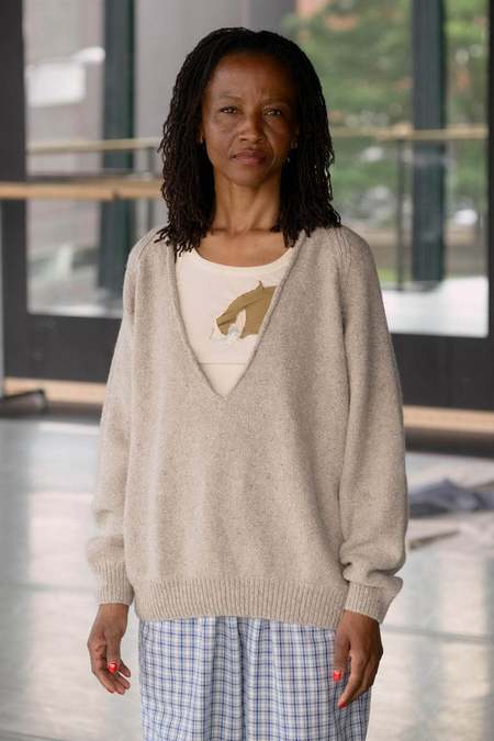 Baserange Soar V Neck Sweater | Garmentory