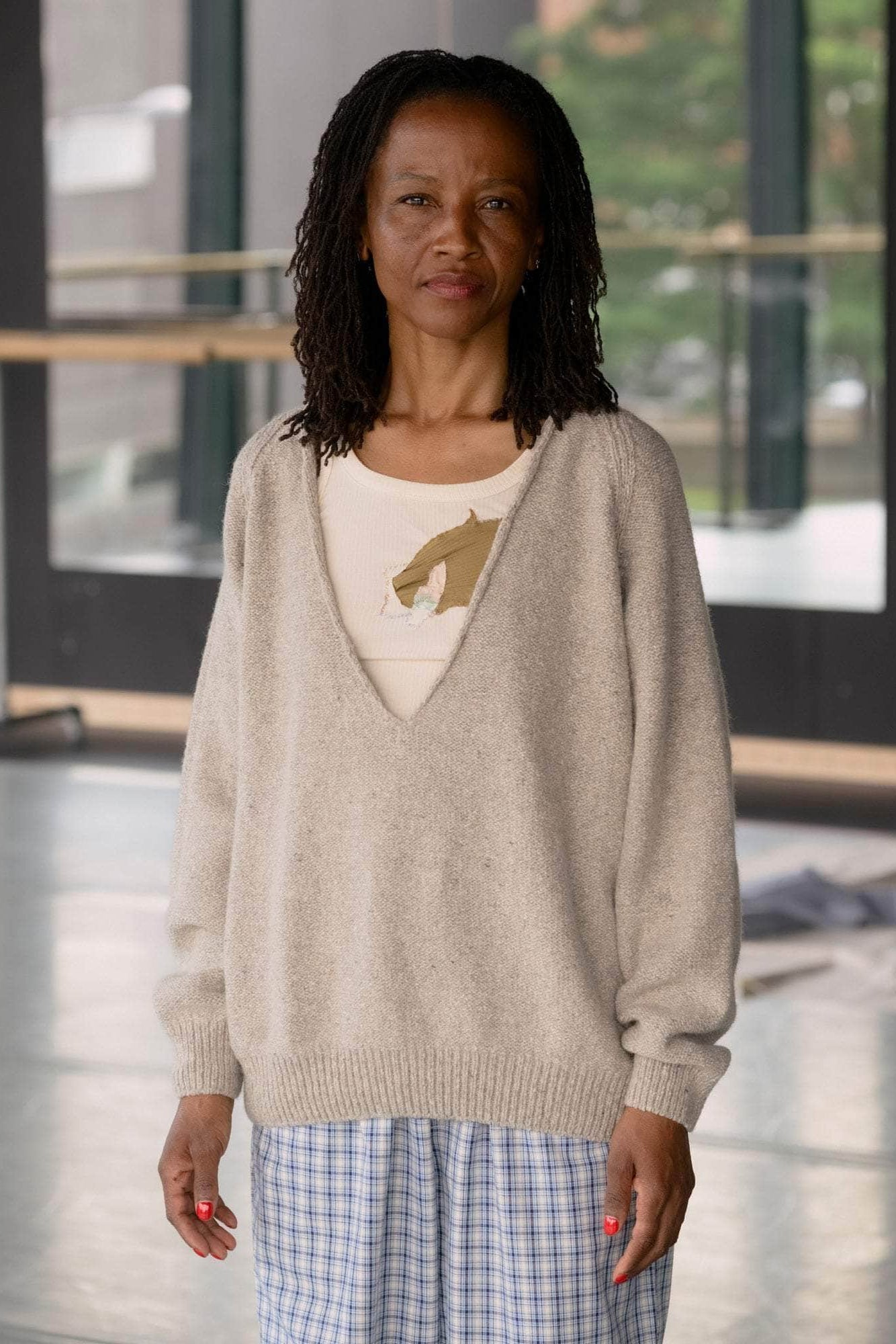 Baserange Soar V Neck Sweater | Garmentory