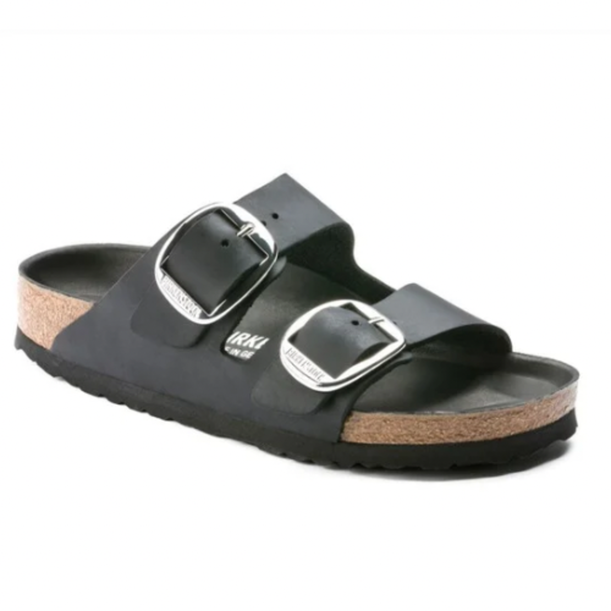 Birkenstock Arizona Big Buckle High Shine Sandals - Ecru - Image 4 of 6