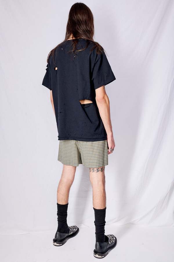 Assembly T-Shirt - Distressed Black