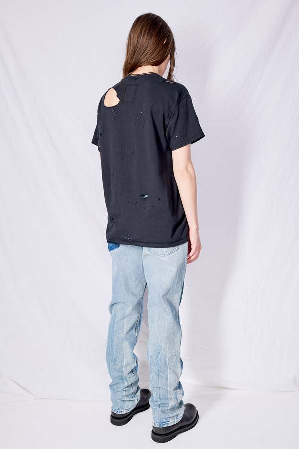 Assembly T-Shirt - Distressed Black