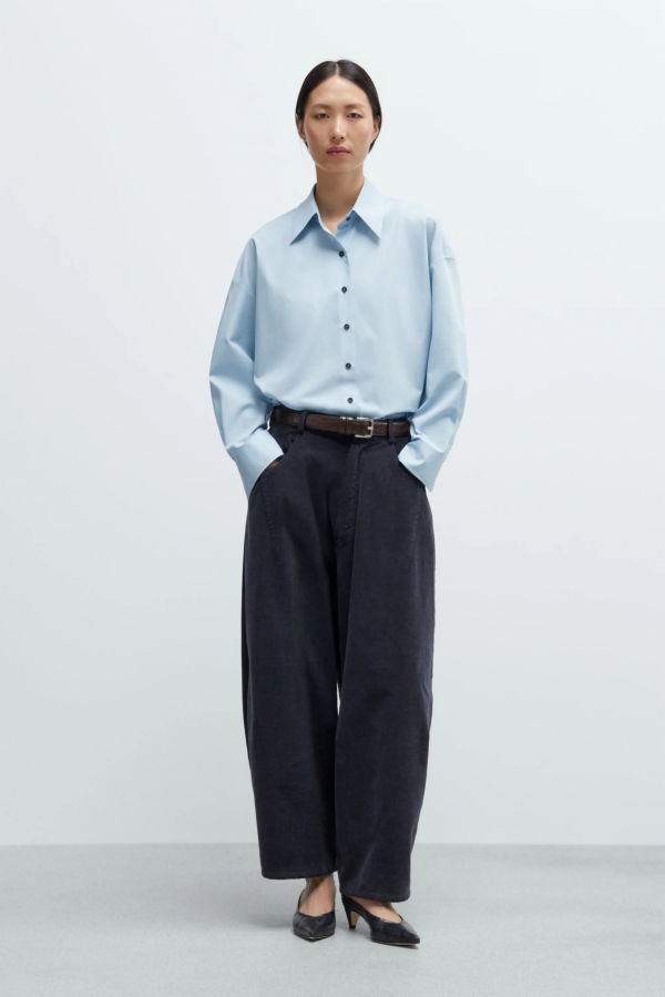 Cordera Corduroy Baggy Pants
