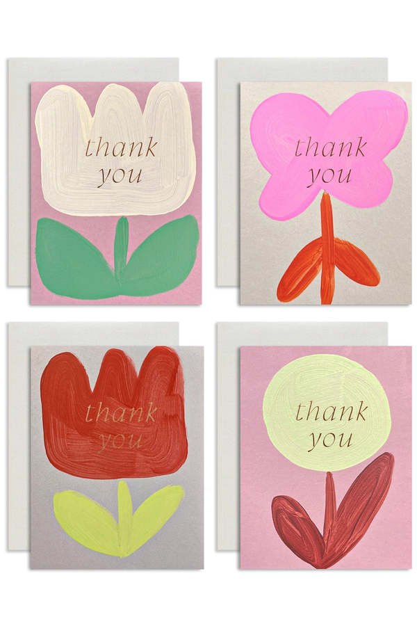 Mglea Daisy Thank You Card Set