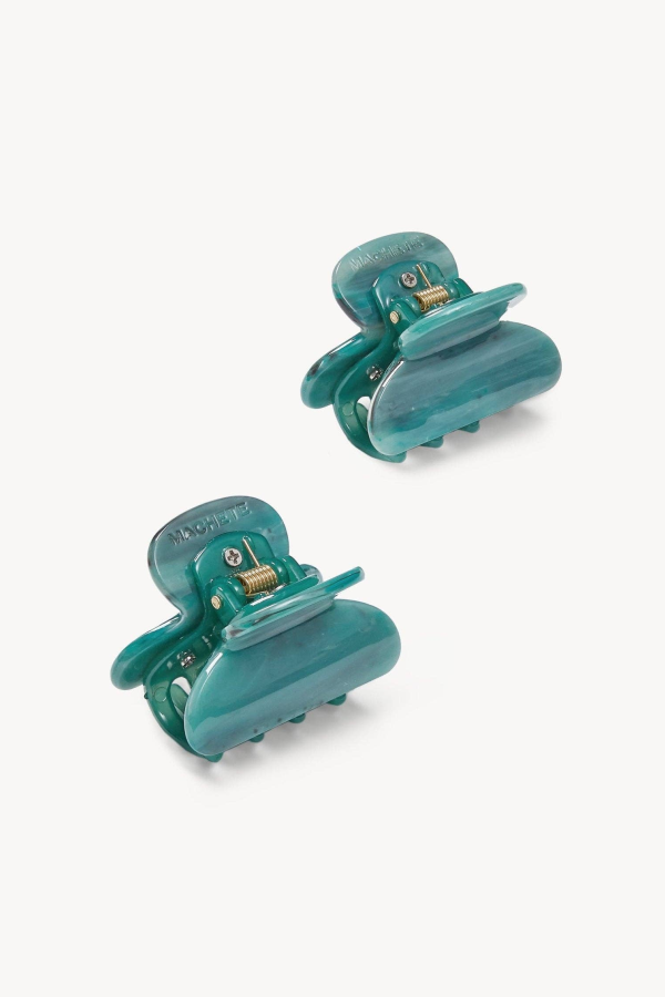 Machete Twin Heirloom Claws Jadeite Hair Claw Set - Jadeite