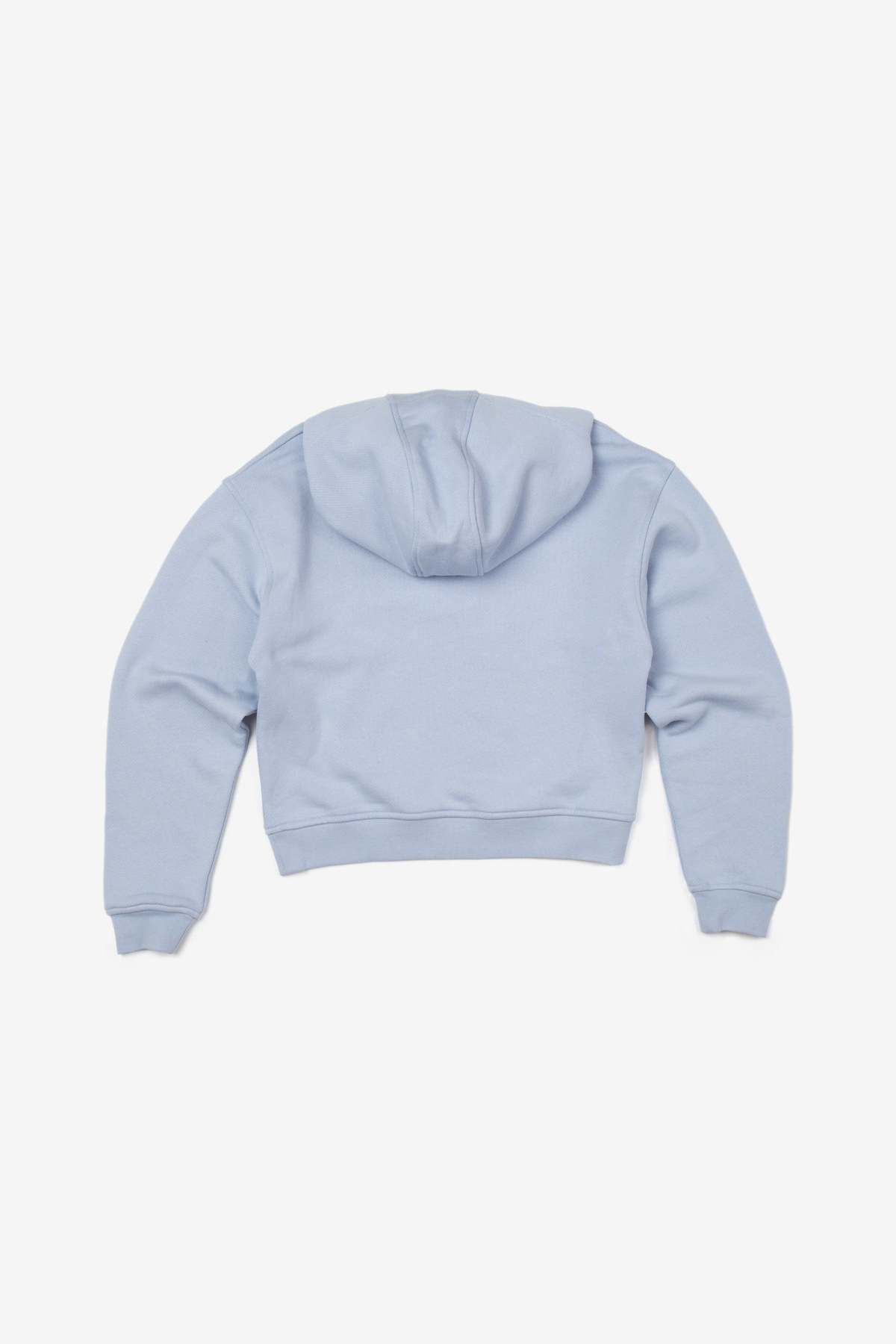 Alexander McQueen Classic Reverse Swallow Hoodie - Light Blue - Image 3 of 3