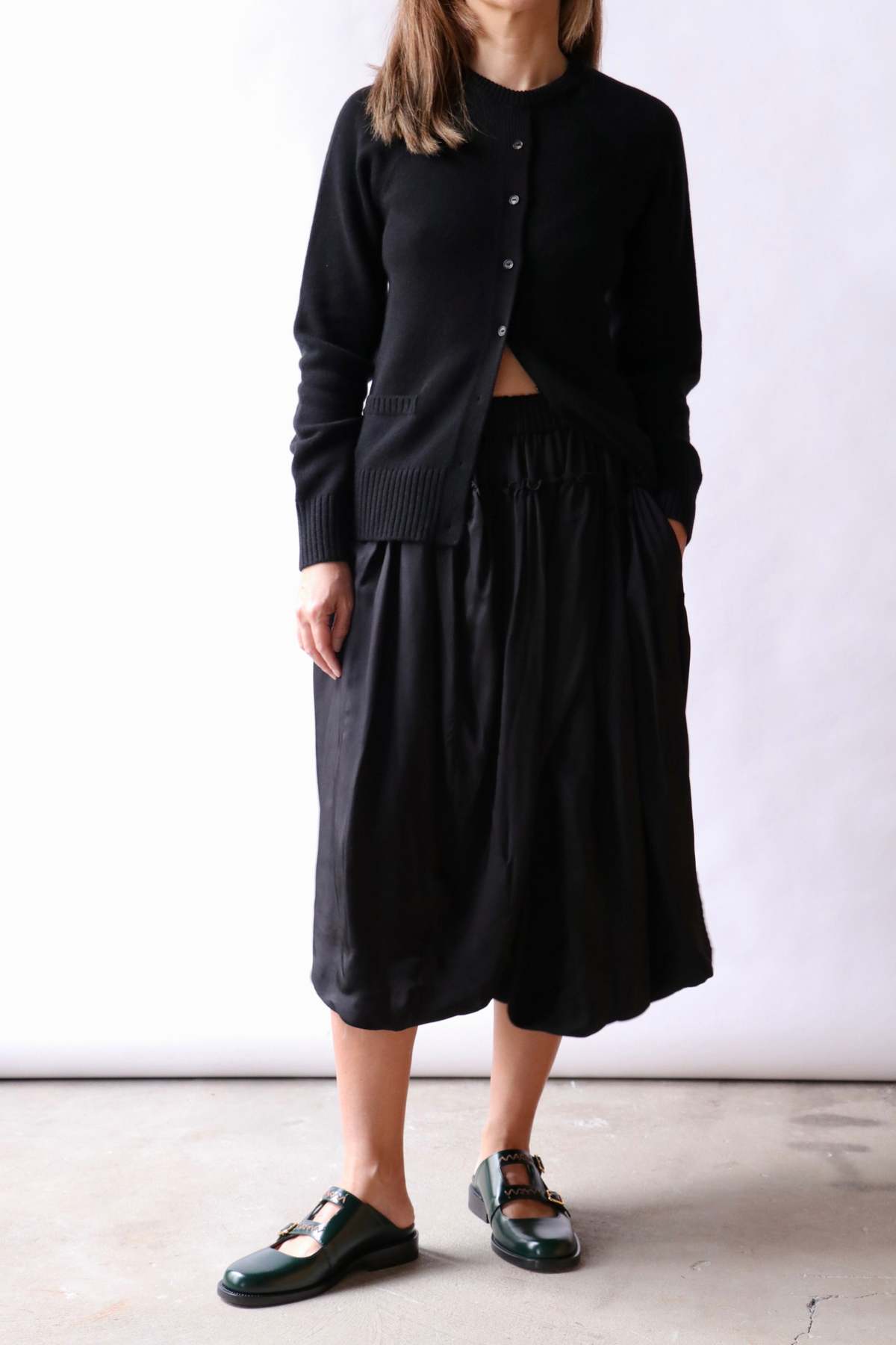 Cordera Merino Wool Open Back Cardigan - Image 1 of 5