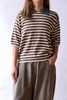 Cordera Organic Cotton Striped Polo Top - Thumbnail 1