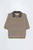 Cordera Organic Cotton Striped Polo Top - Thumbnail 5