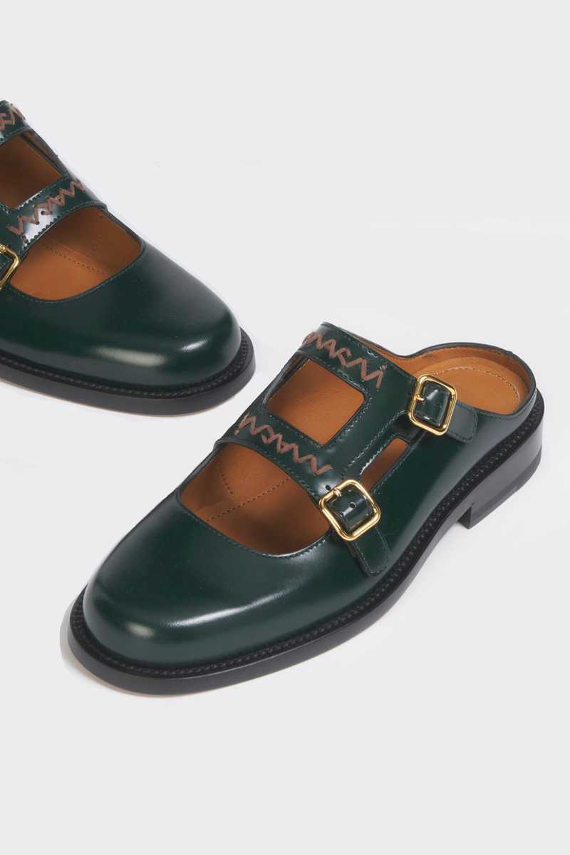 Marni Bambi 3.0 Loafer - Deep Green