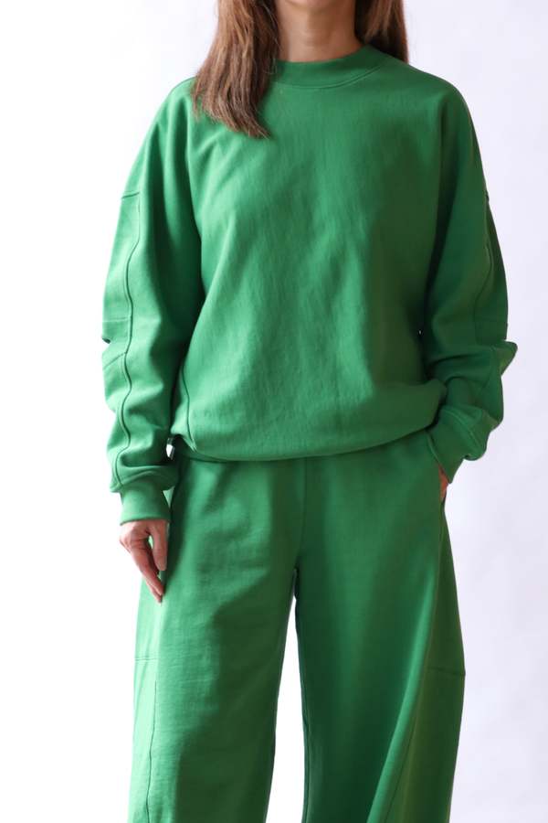 Tibi Cocoon Crewneck Sweatshirt