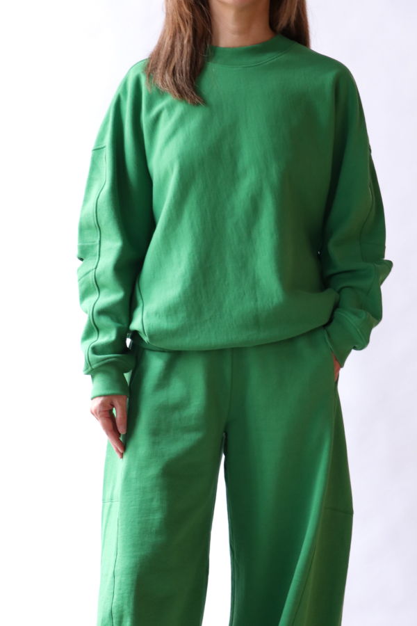 Tibi Cocoon Crewneck Sweatshirt