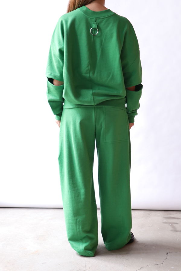 Tibi Sweatshirting Winslow Pant