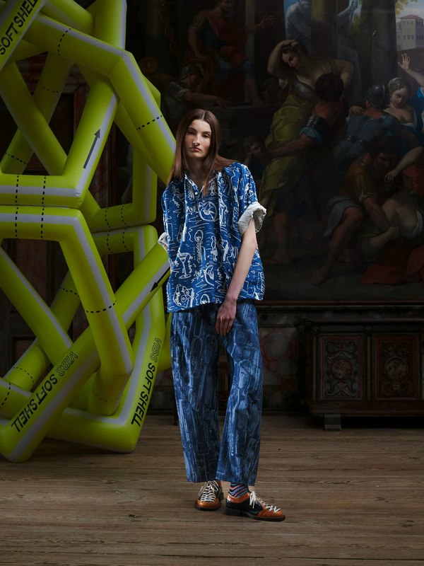 Henrik Vibskov Dart Polo Henrik Doodle Polo Shirt