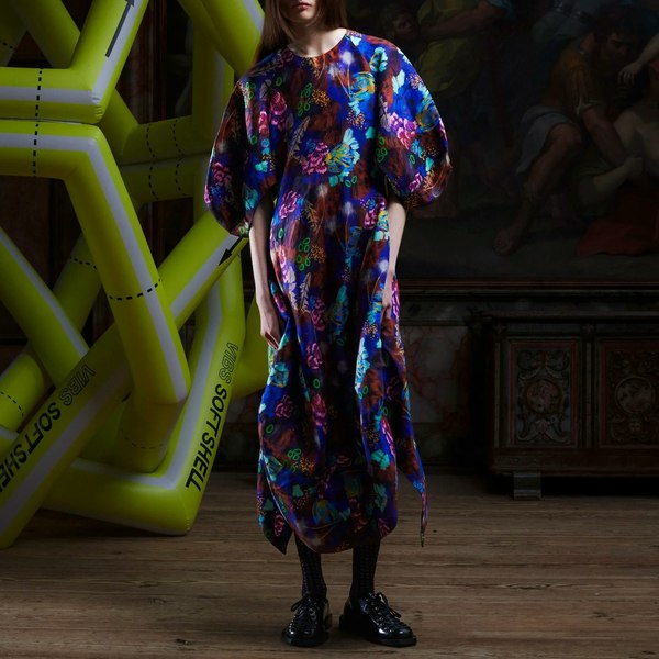 Henrik Vibskov Double Bass Dress Space Chickens