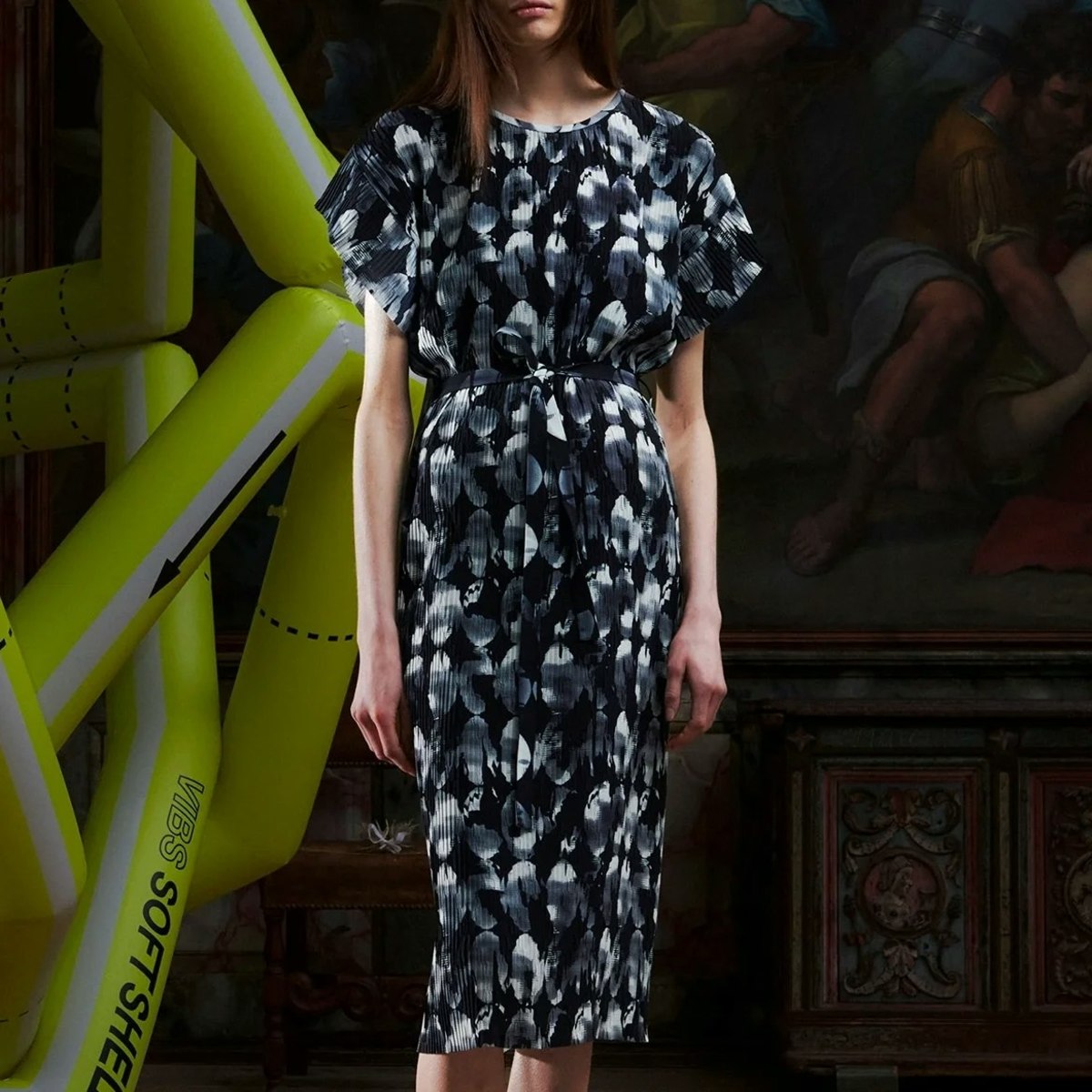 Henrik Vibskov New Pina Plissé Dress - Image 1 of 9