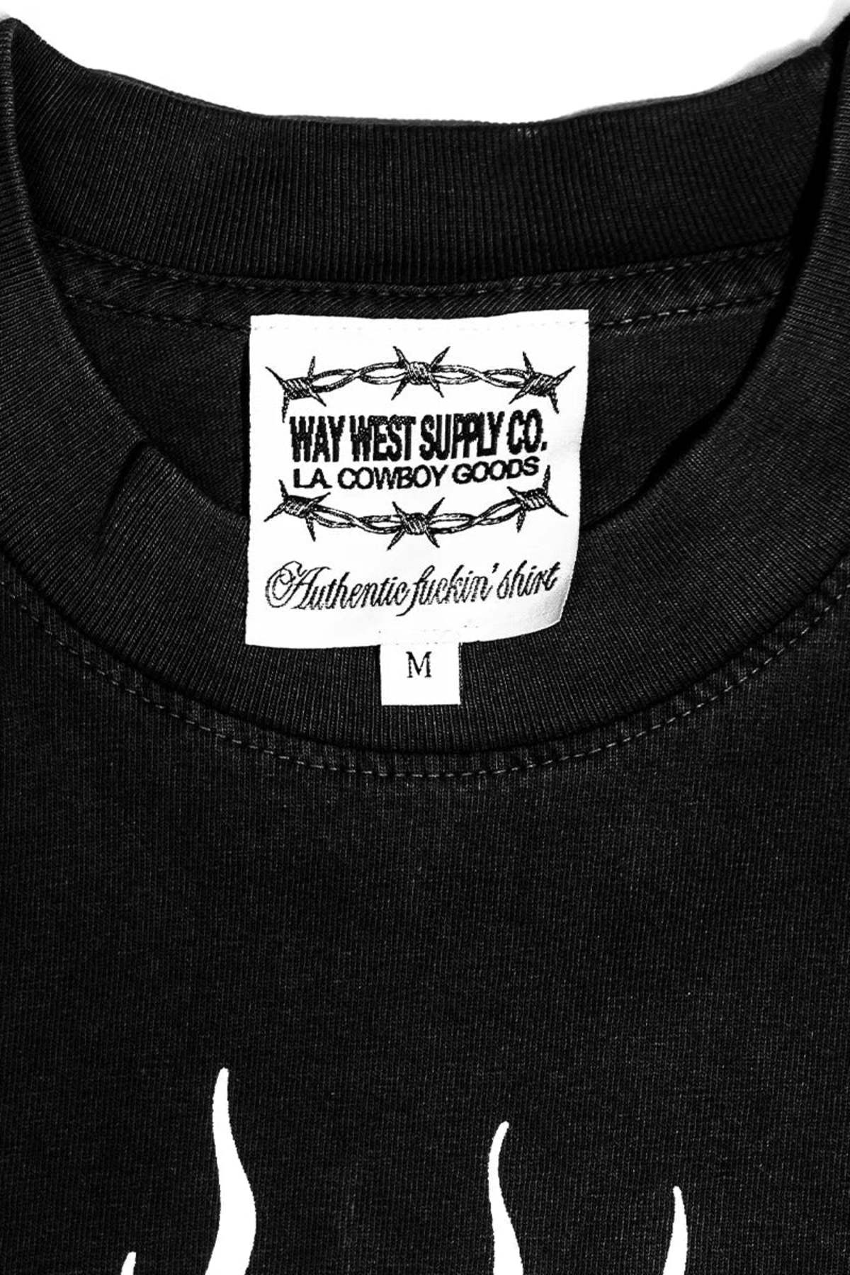 Way West Supply Co Still Truckin' Tee - Vintage Black - Image 4 of 5