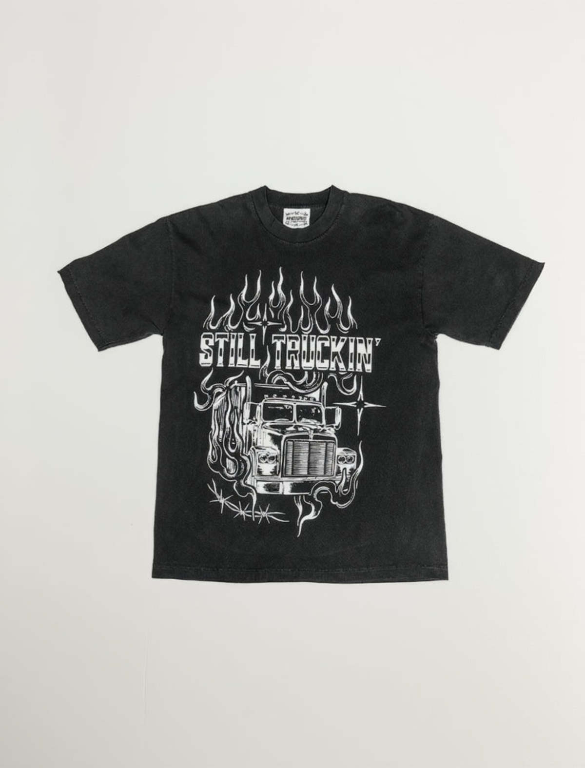 Way West Supply Co Still Truckin' Tee - Vintage Black - Image 5 of 5