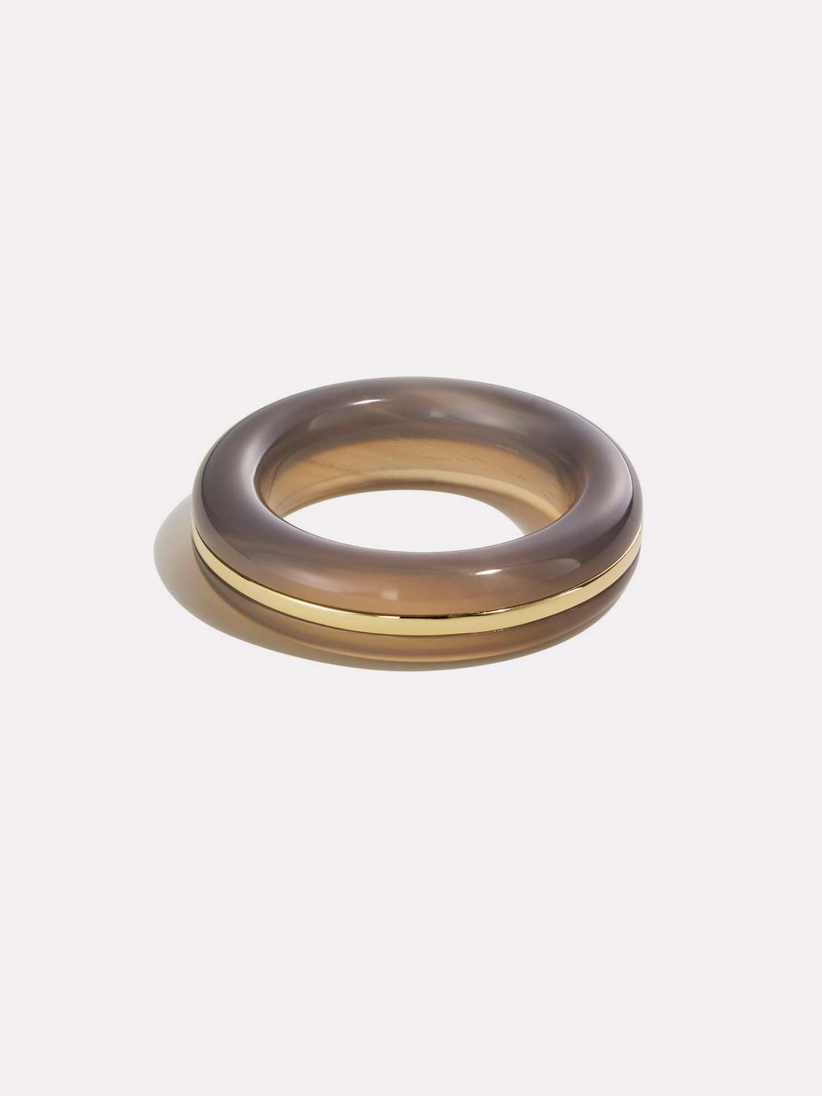 BY PARIAH Essential Stacking Ring - Gray - Image 1 of 3