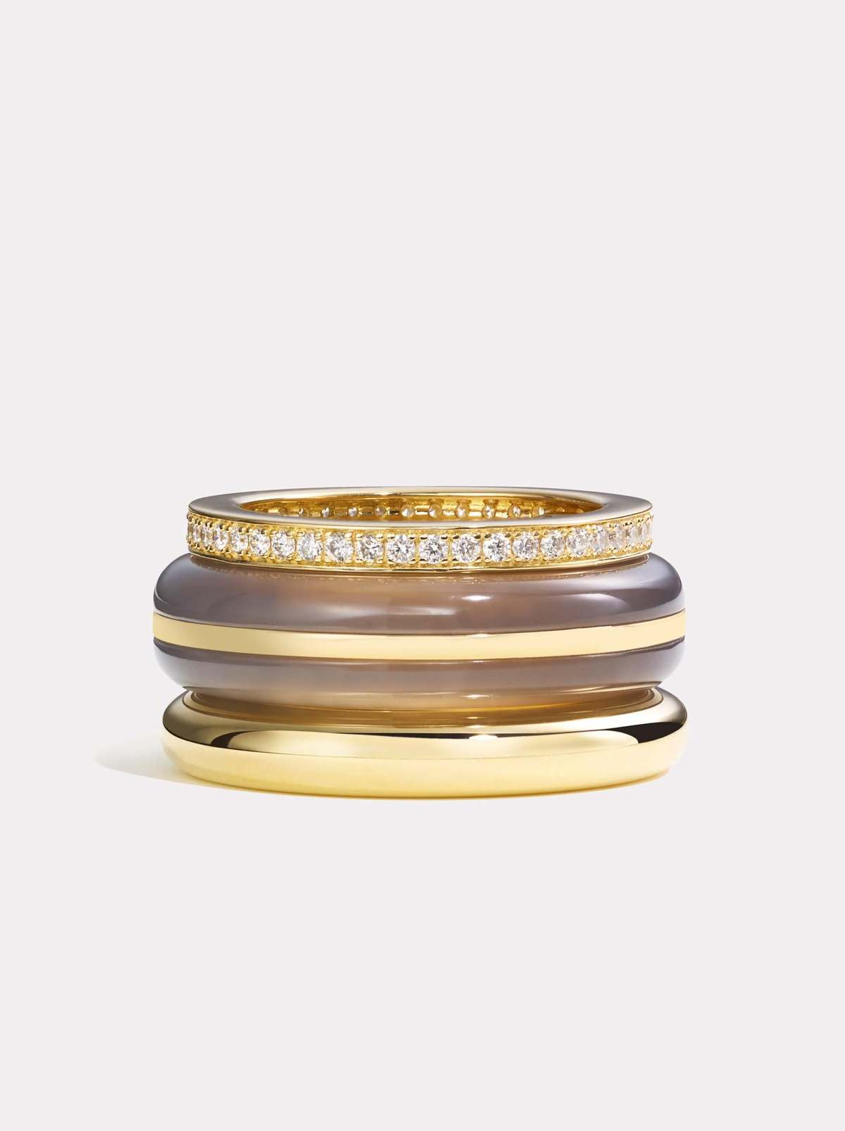 BY PARIAH Essential Stacking Ring - Gray - Image 2 of 3