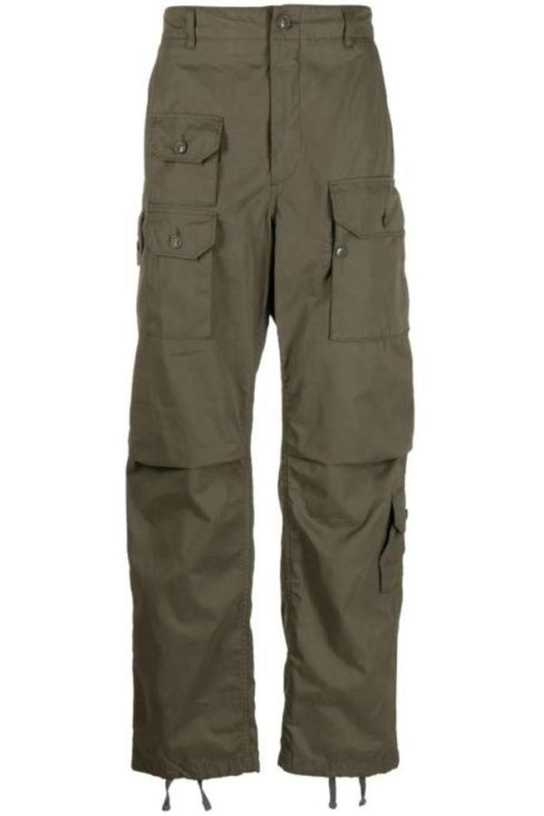 Engineered Garments Straight Pants - Olive