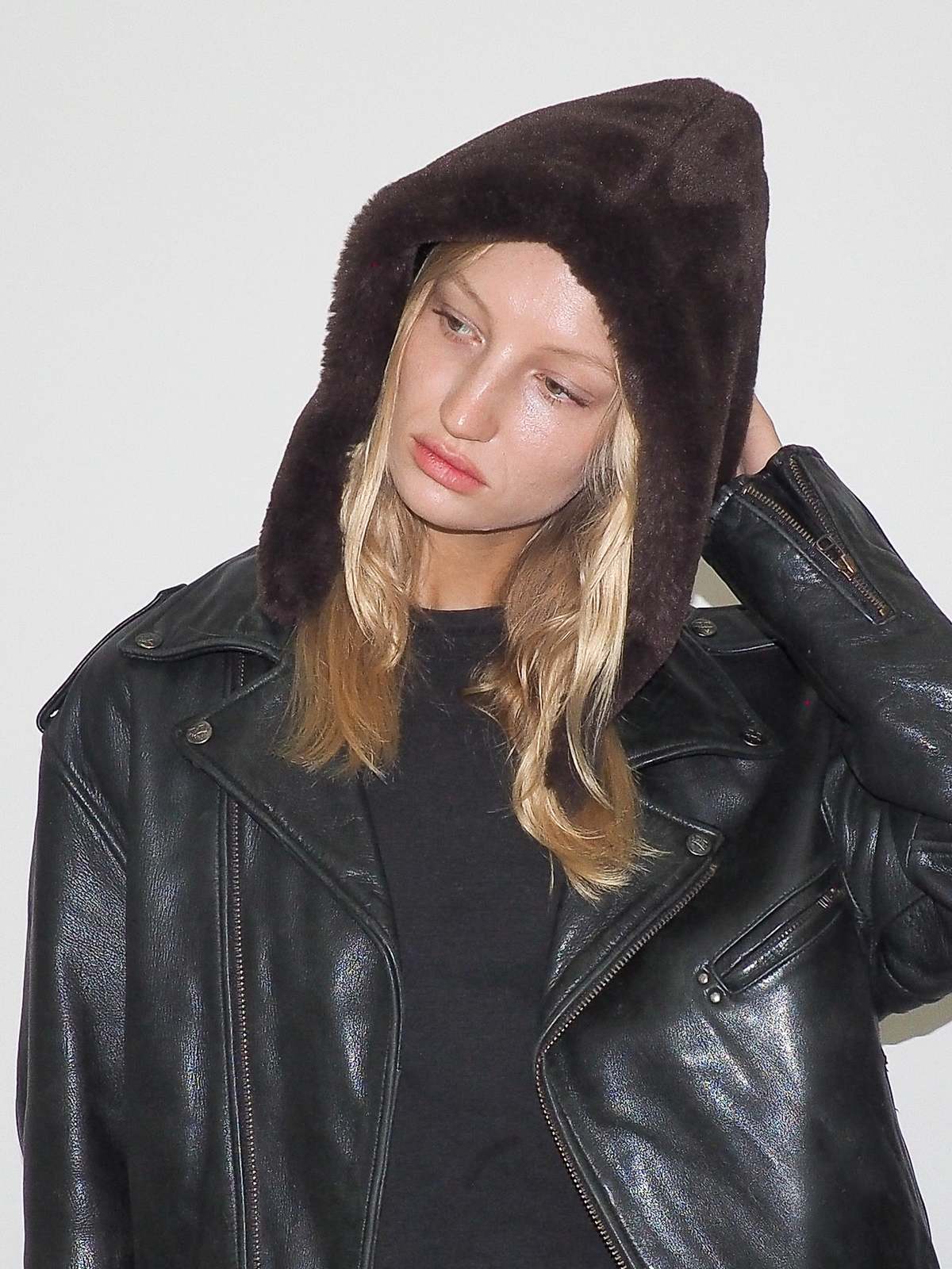 Clyde Sno Hood Hat - Mink - Image 1 of 6