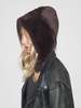Clyde Sno Hood Hat - Mink - Thumbnail 4