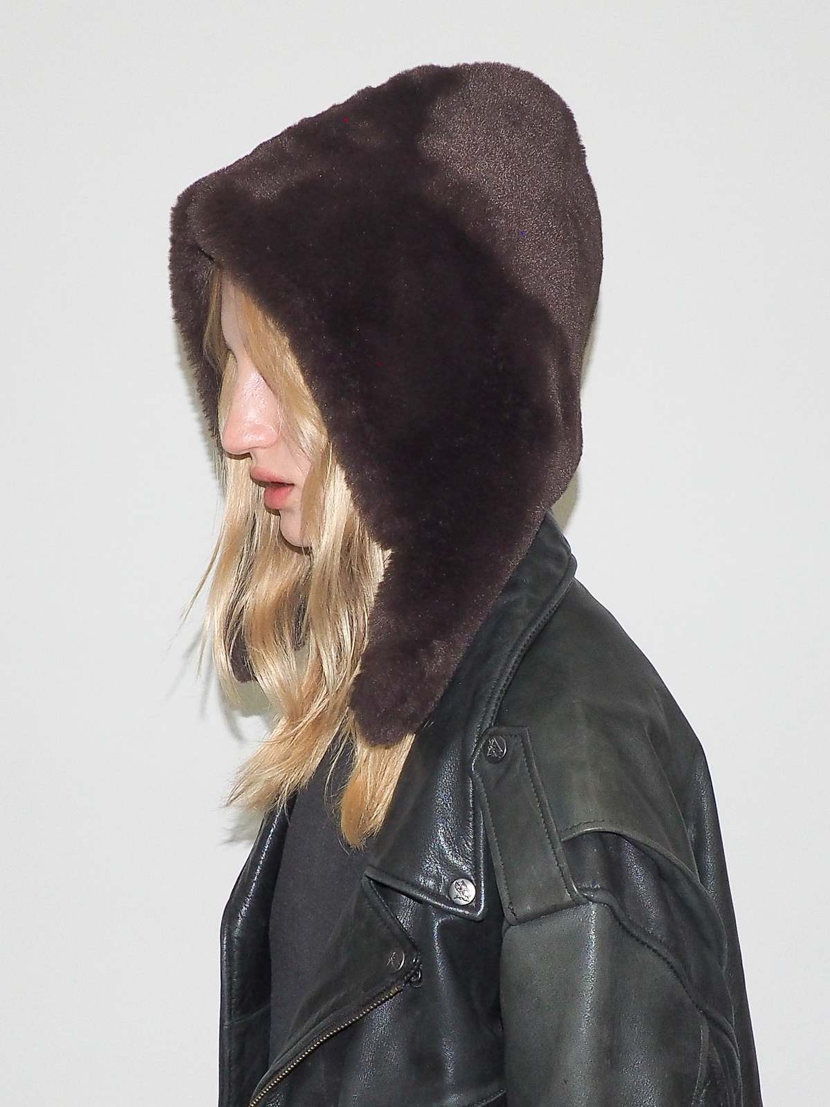 Clyde Sno Hood Hat - Mink - Image 4 of 6