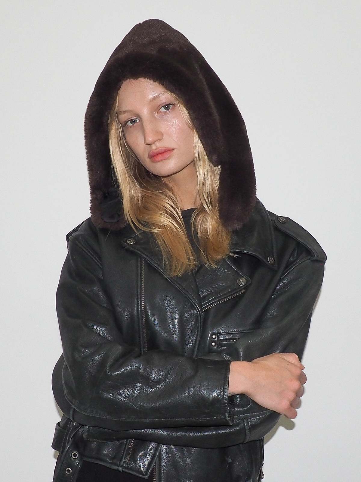 Clyde Sno Hood Hat - Mink - Image 5 of 6